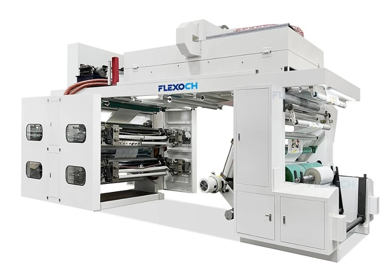 Central impression flexo press Central impression flexo press