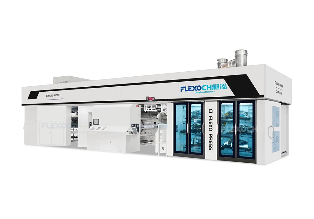 Gearless Flexo Printing Press Gearless Flexo Printing Press
