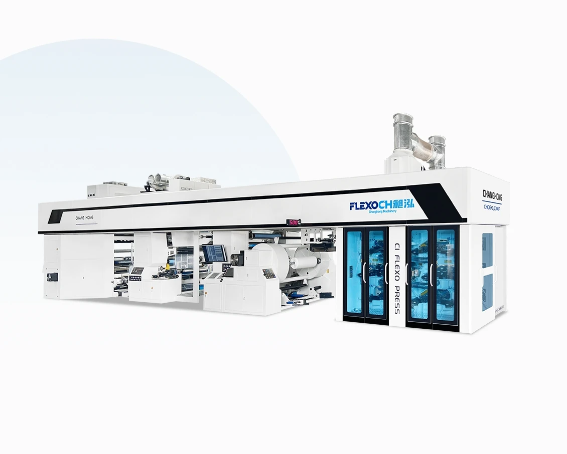 Gearless CI Flexo Printing Machine